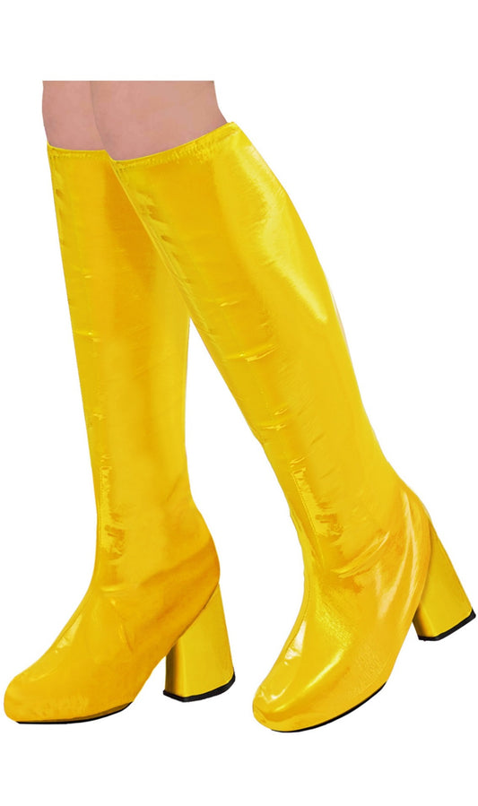Capa para botas com Brilho Amarelo