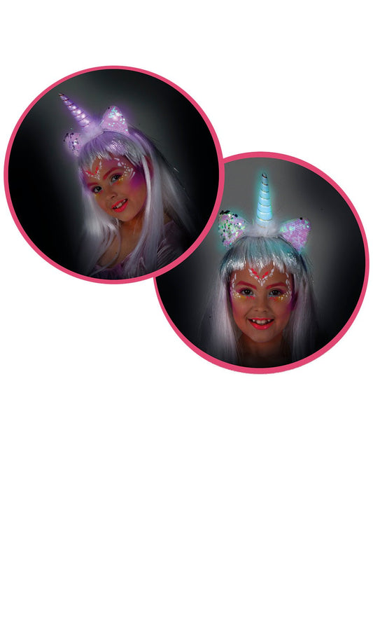 Bandolete de Unicórnio Com Luz