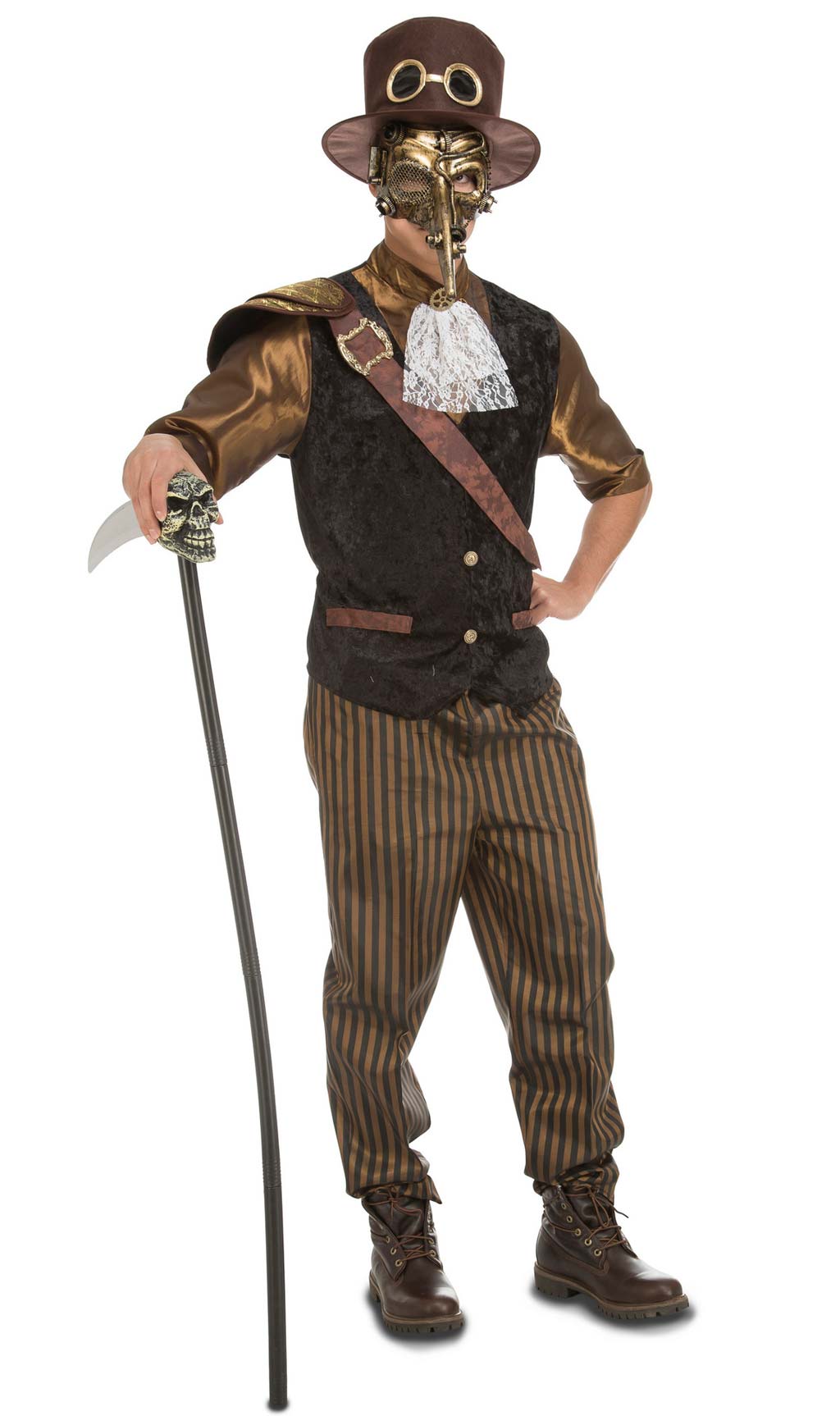 Disfraz de Gentleman Steampunk para hombre I Don Disfraz