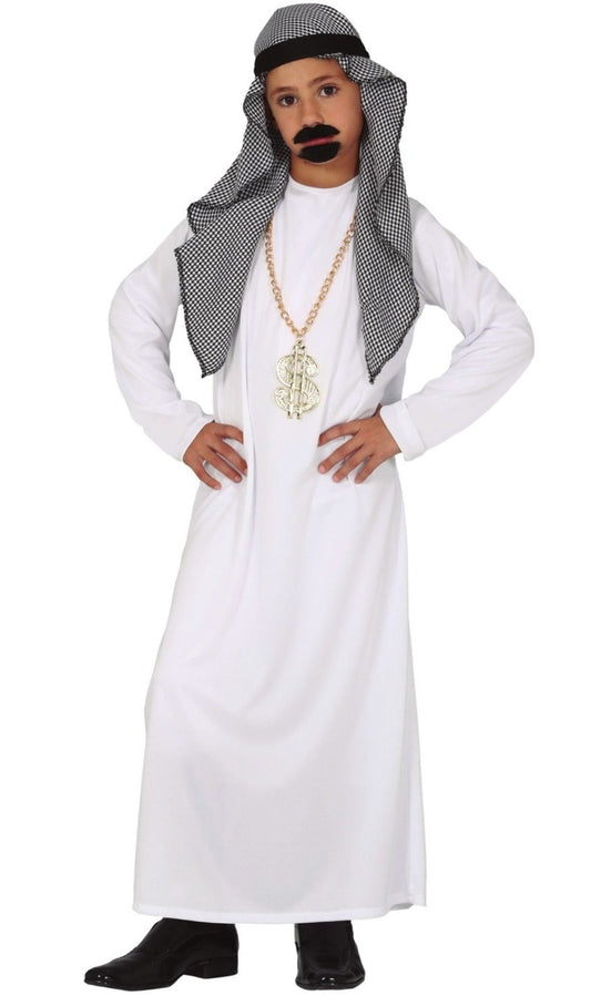 Disfraz de Jeque Árabe Saif para niño I Don Disfraz