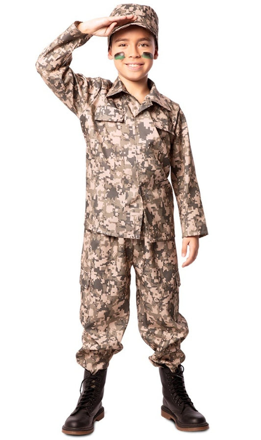 Disfraz de Militar Ejército para niño I Don Disfraz