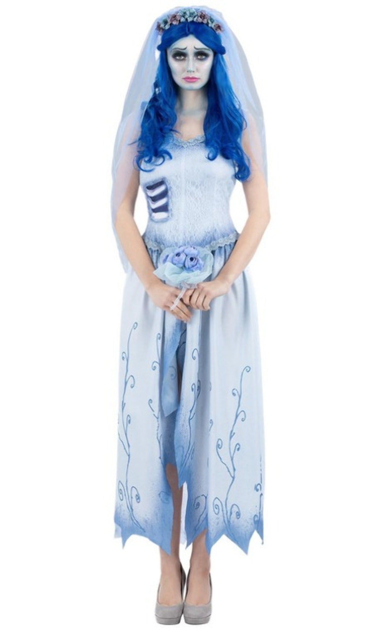 Fato A Noiva Cadáver™ Emily para mulher Corpse Bride | Costumalia