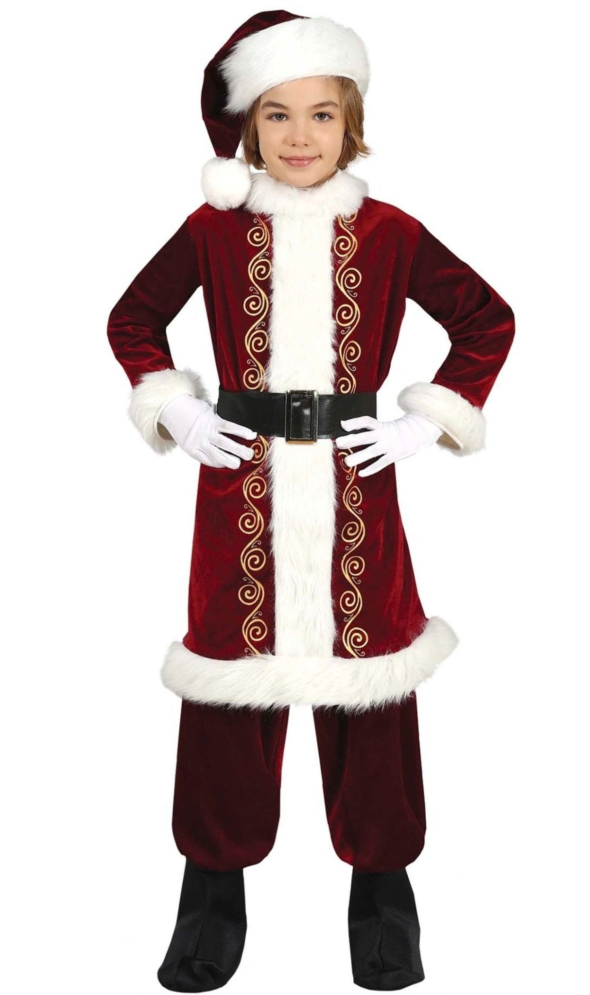 Disfraz de Papá Noel Elegante para niño I Don Disfraz