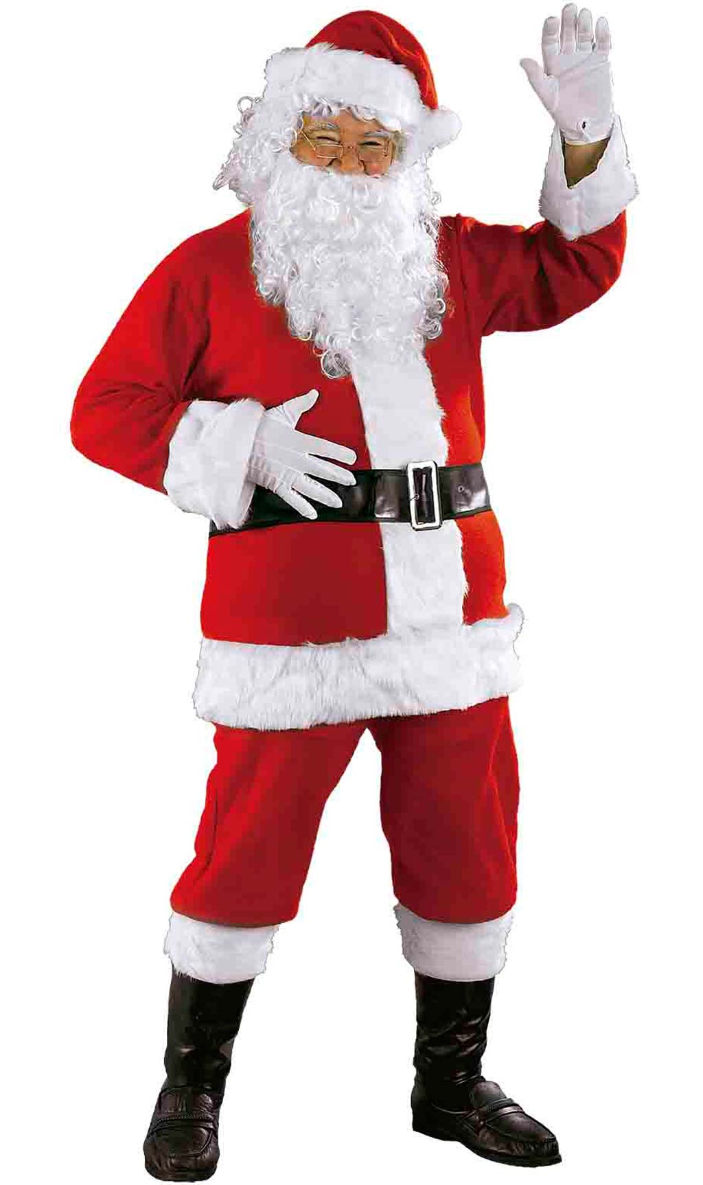 Disfraz de Papá Noel Rojo para adulto I Don Disfraz