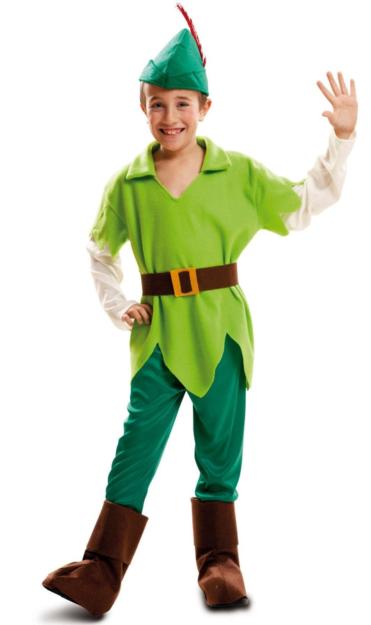 Disfraz de Peter Pan Clásico para niño I Don Disfraz