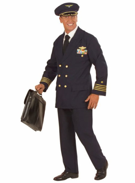 Disfraz de Piloto Comandante hombre I Don Disfraz