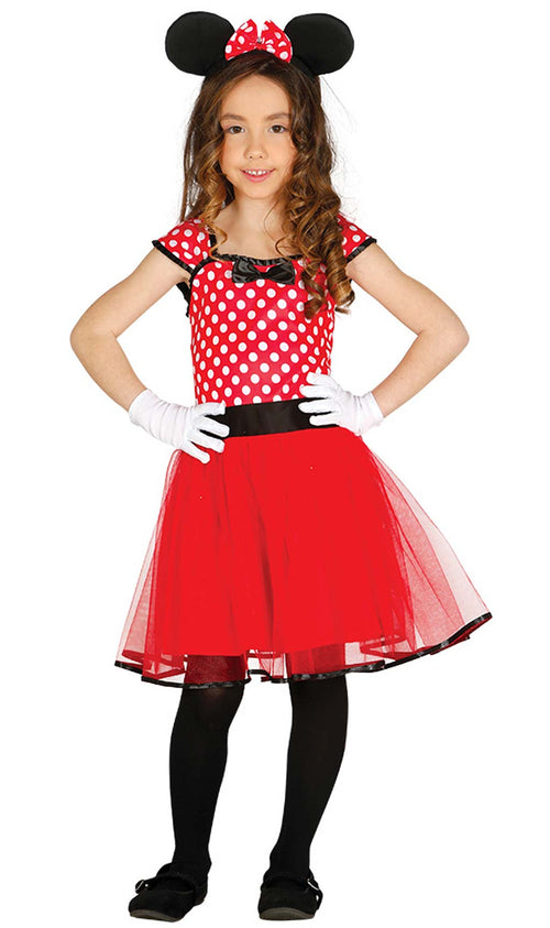 Fato de Ratinha com Tutu para criança Costumalia