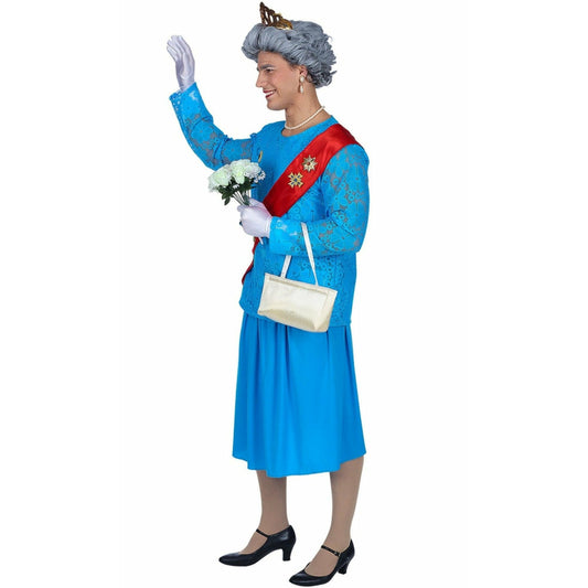 Disfraz de Reina Isabel II para hombre | Don Disfraz