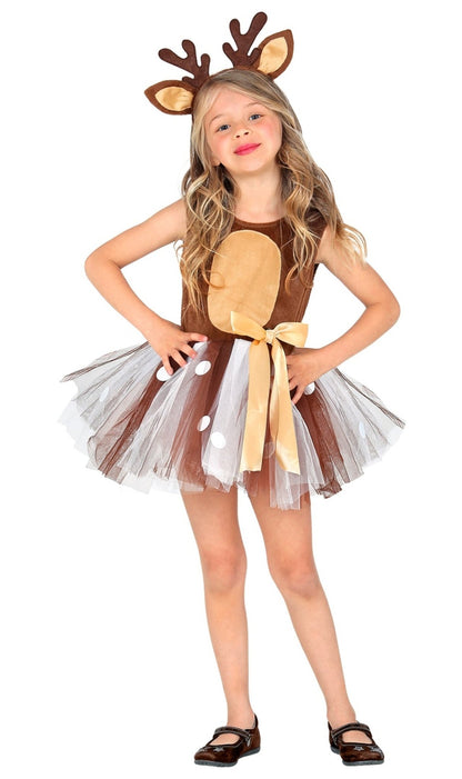 De Reno Trajes Para Niña De Navidad Costume Vestuario De Reno Niña