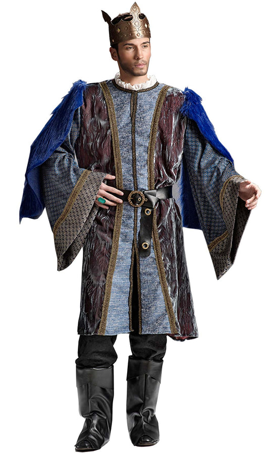 Disfraz de Rey Medieval Joaquin para hombre I Don Disfraz