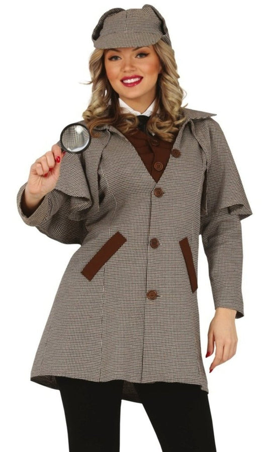 Disfraz de Sherlock Holmes para mujer I Don Disfraz