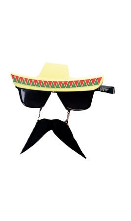 Óculos de Mexicano com Bigode