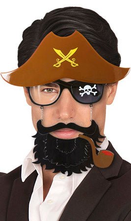 Óculos de Pirata com Tapa-olho