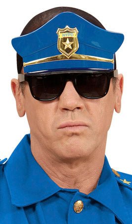 Óculos de Polícia Chapéu