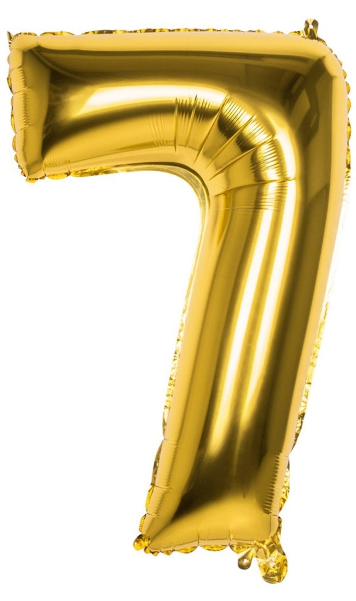 Balão Número 7 Dourado 86cm