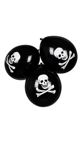 Balão de Pirata com Ossos