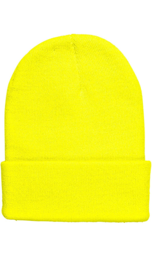 Gorro Amarelo Fluorescente