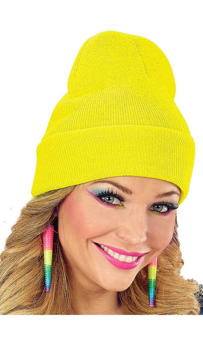 Gorro Amarelo Fluorescente