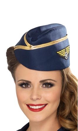 Gorro de Hospedeira de Aviação