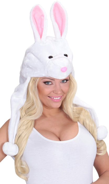 Gorro de Coelho Branco