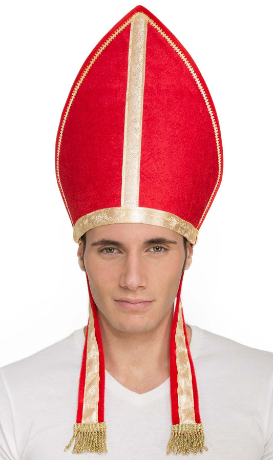 Gorro de Bispo Vermelho