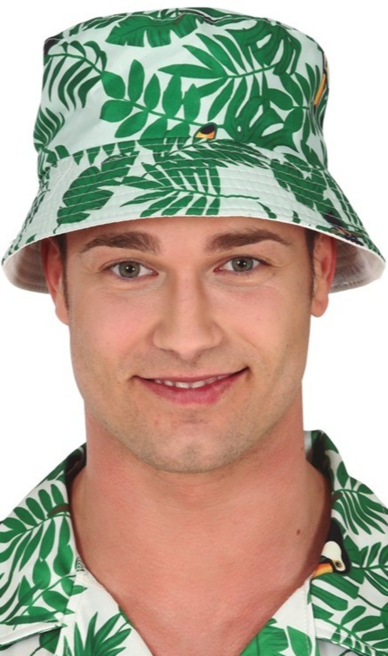 Chapéu havaiano de palmeiras