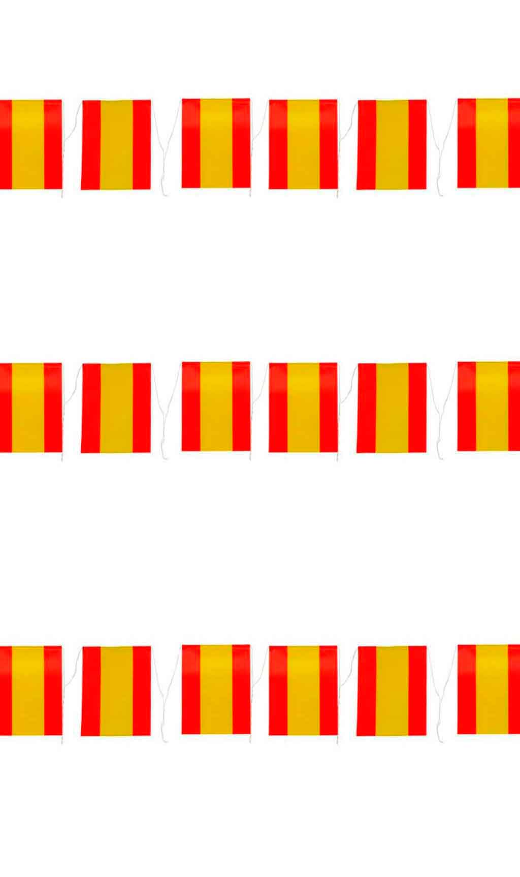 Grinalda com Bandeiras de Espanha