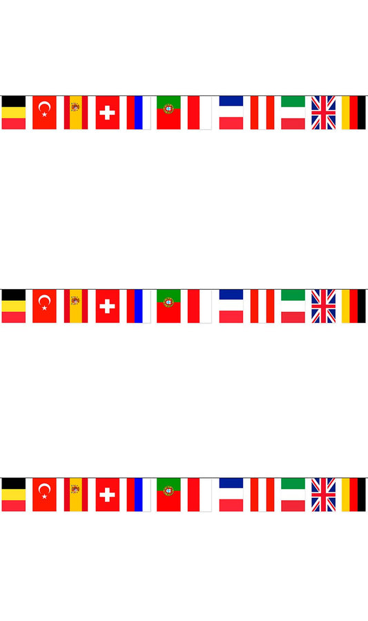 Grinalda de Bandeiras Europeias