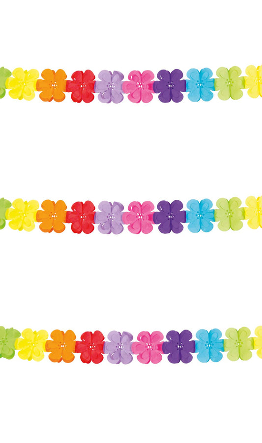 Grinalda em Flores de Papel