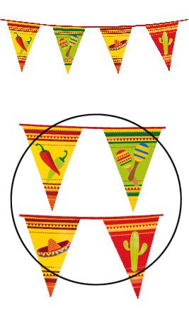Grinalda Mexicana com Triângulos
