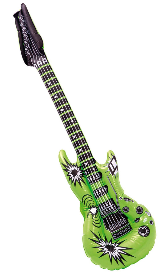 Guitarra Verde Insuflável