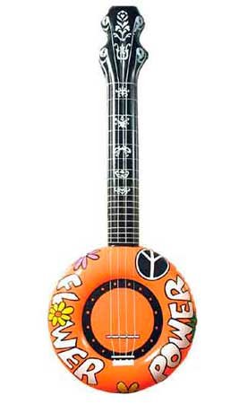 Guitarra de Hippie Insuflável