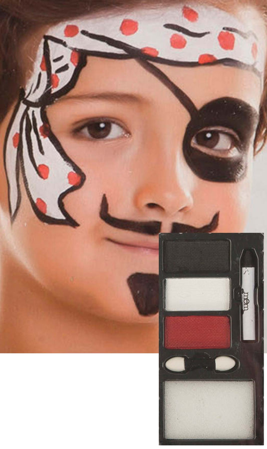 Kit de Maquilhagem de Pirata para criança