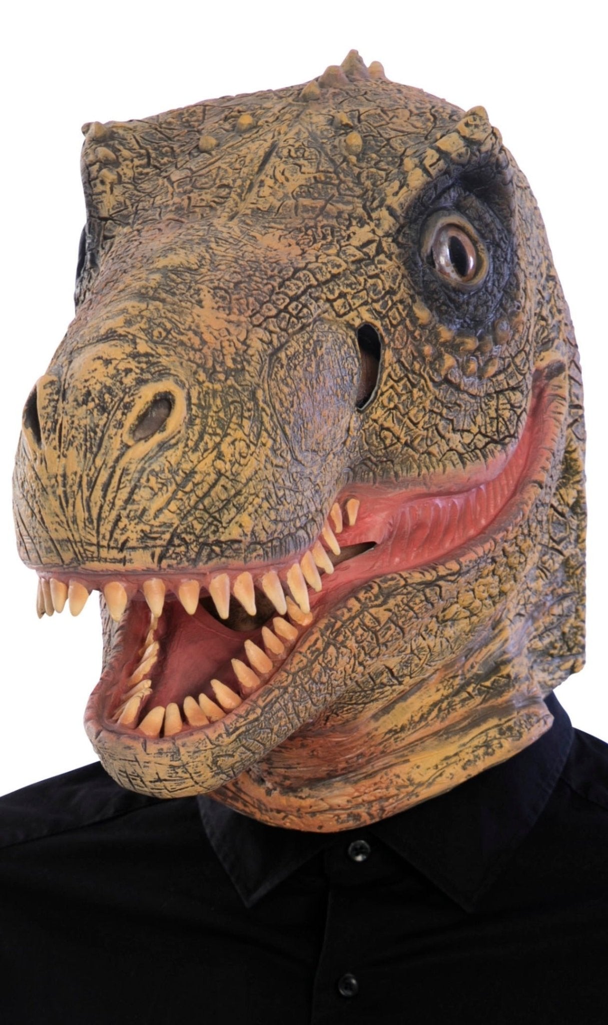 Máscara em látex do Dinossauro Faminto