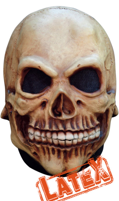 Máscara de Caveira Macabra em latex para criança