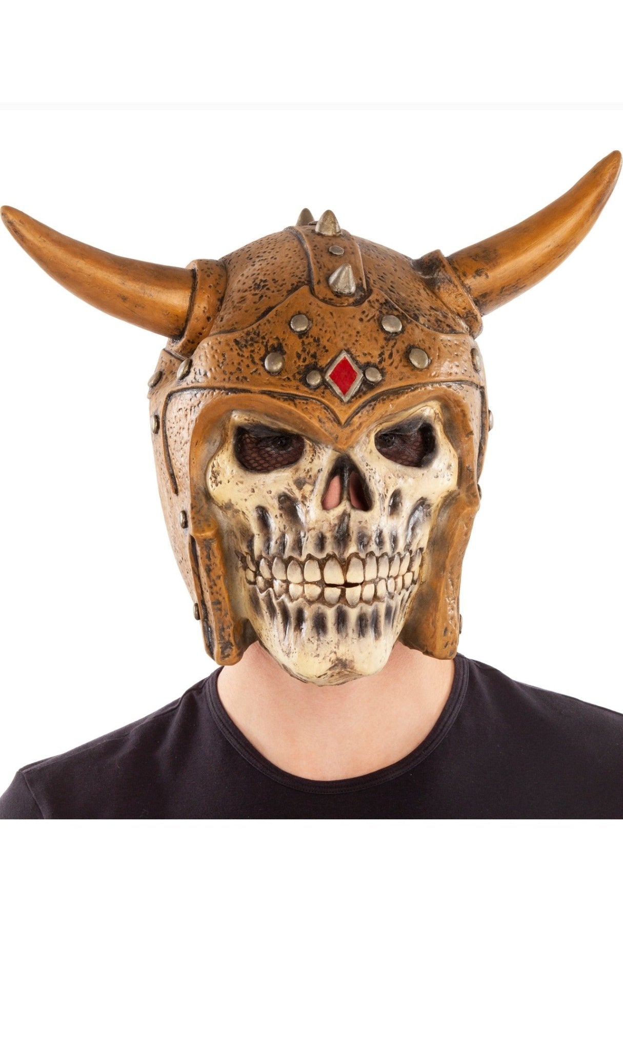 Máscara de Caveira Viking em latex