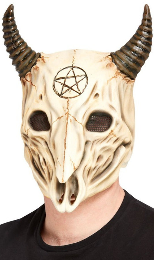 Máscara Satânica de Látex de Carneiro