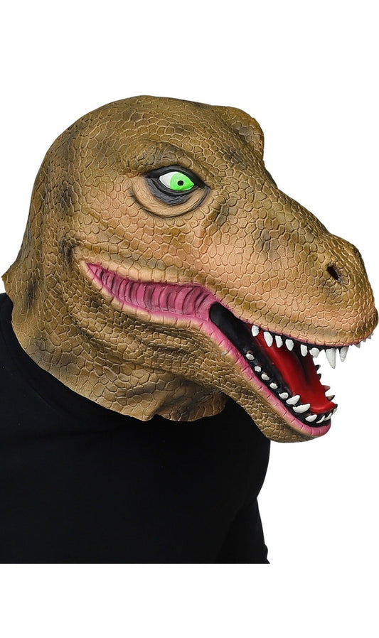 Máscara em latex de Dinossauro T-Rex
