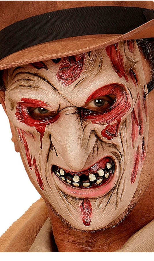 Máscara em latex de Freddy Assassino
