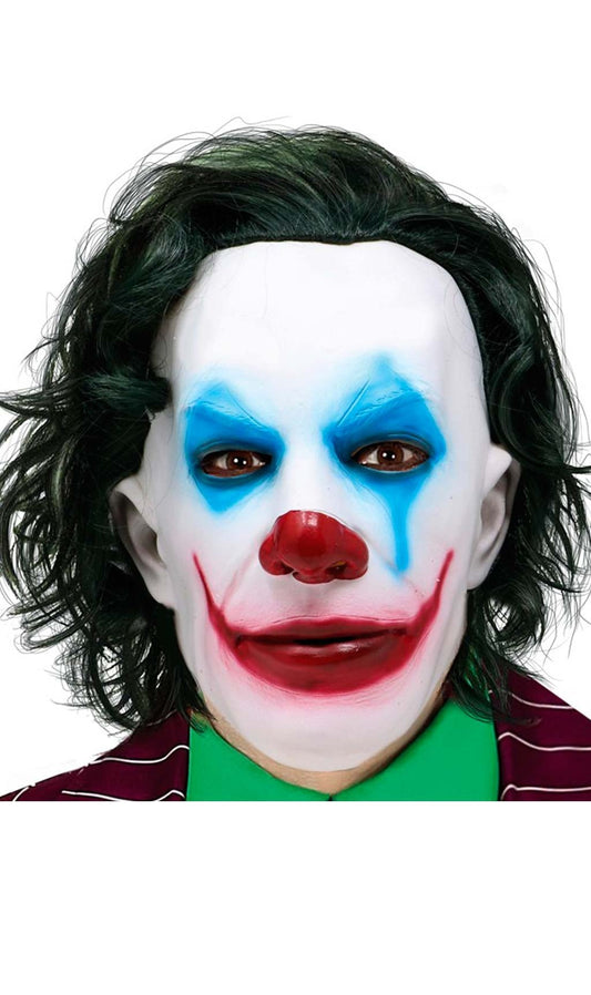 Máscara em latex de Joker Perverso