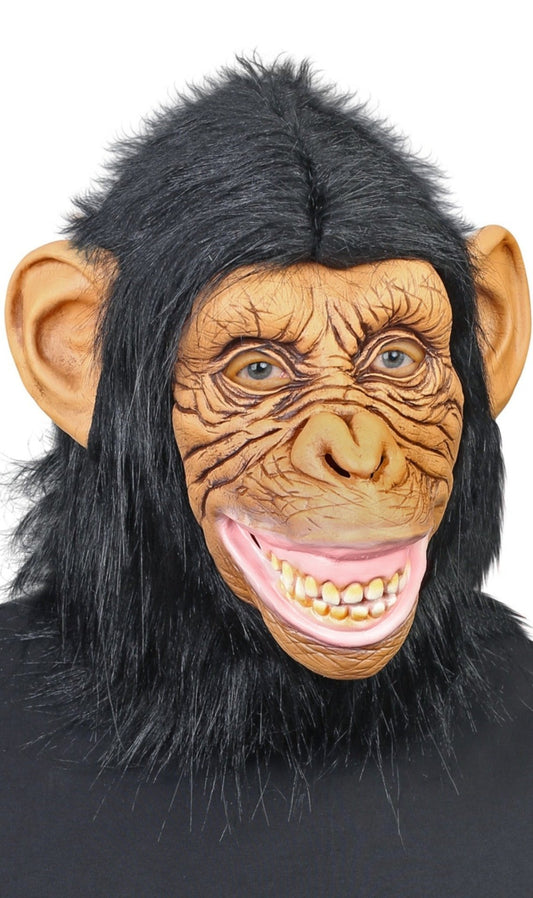 Máscara em latex de Macaco Divertido
