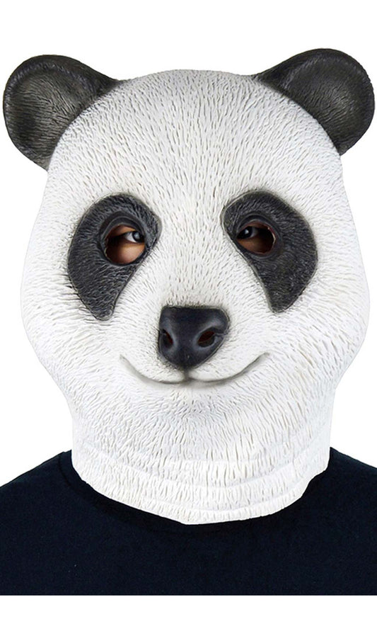 Máscara em latex de Urso Panda