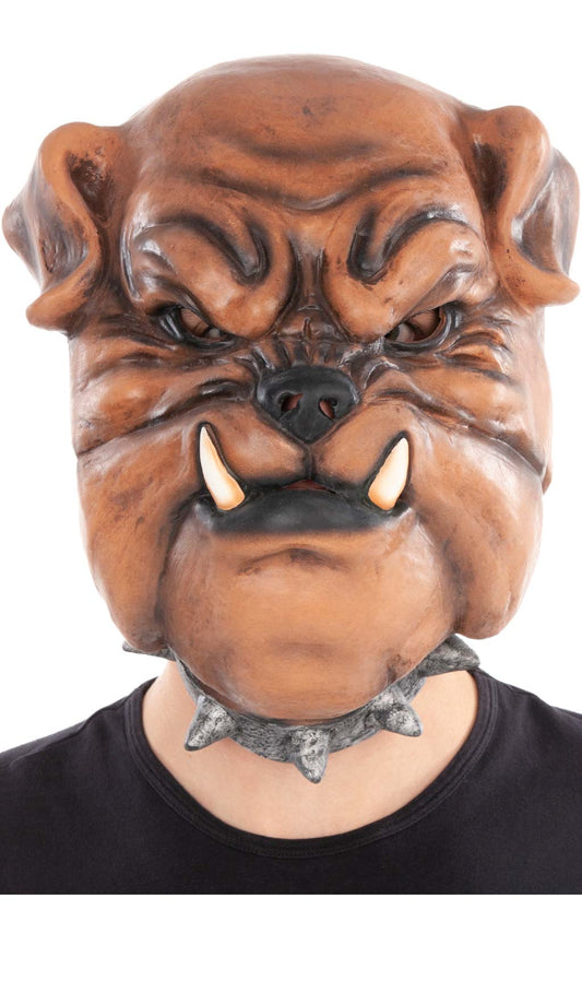 Máscara em latex de Cão Boxer