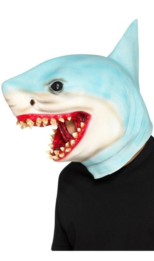 Máscara em latex de Tubarão