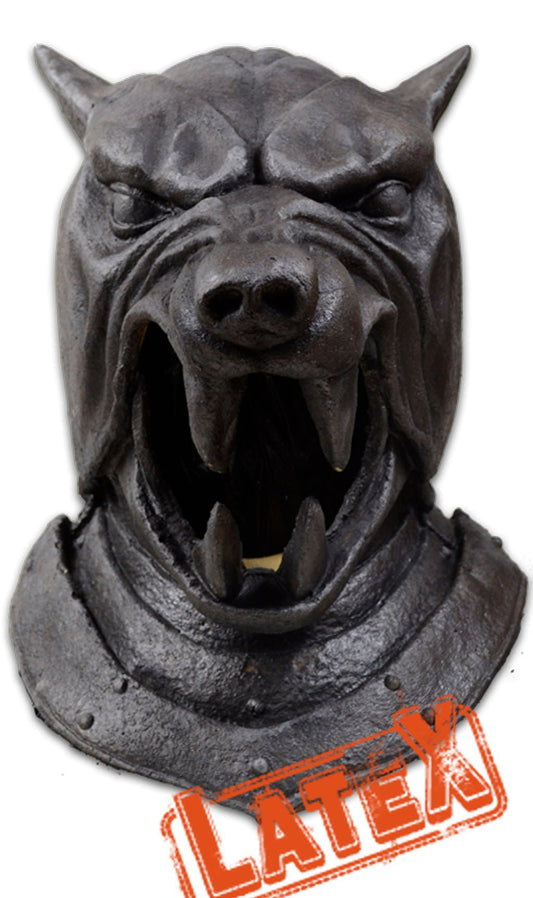 Máscara de O Cão Game of Thrones em latex