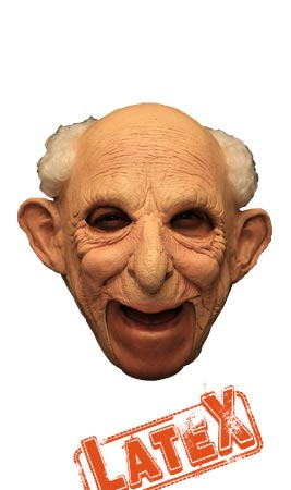 Máscara em latex de Velho Gus