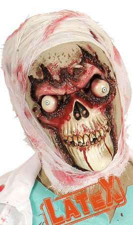 Máscara em Latex Zombie
