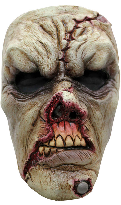 Máscara em latex de Zombie com Verruga