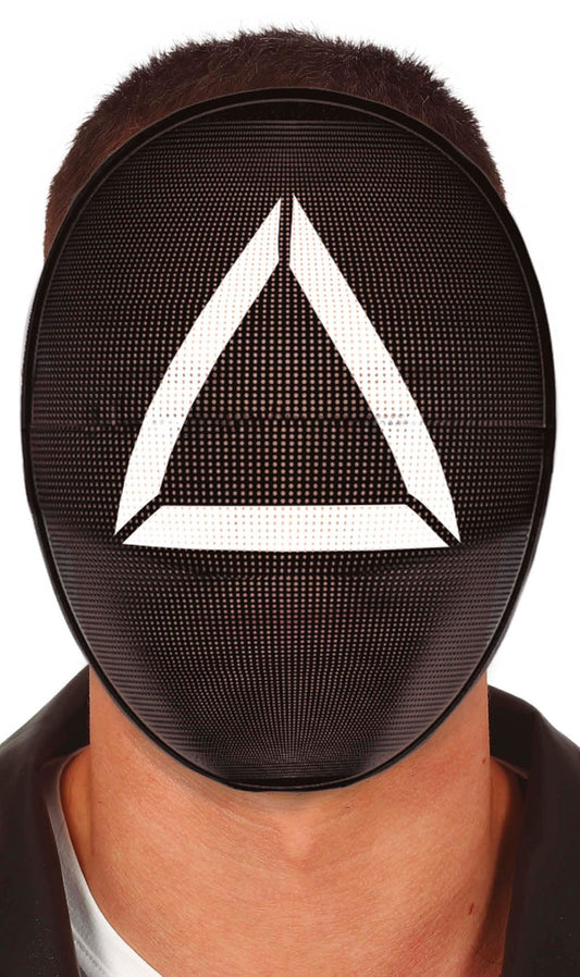 Máscara Squid Game Triângulo PVC