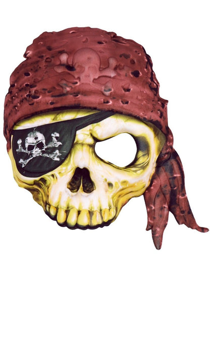 Máscara de Pirata Infantil Zombie Eva
